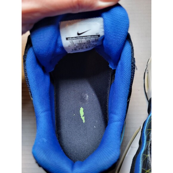 2014 Nike Air Max 95 Premium Dark Obsidian Mens 12 No‎ Box 538416-443 Blue Grey - Picture 7 of 11